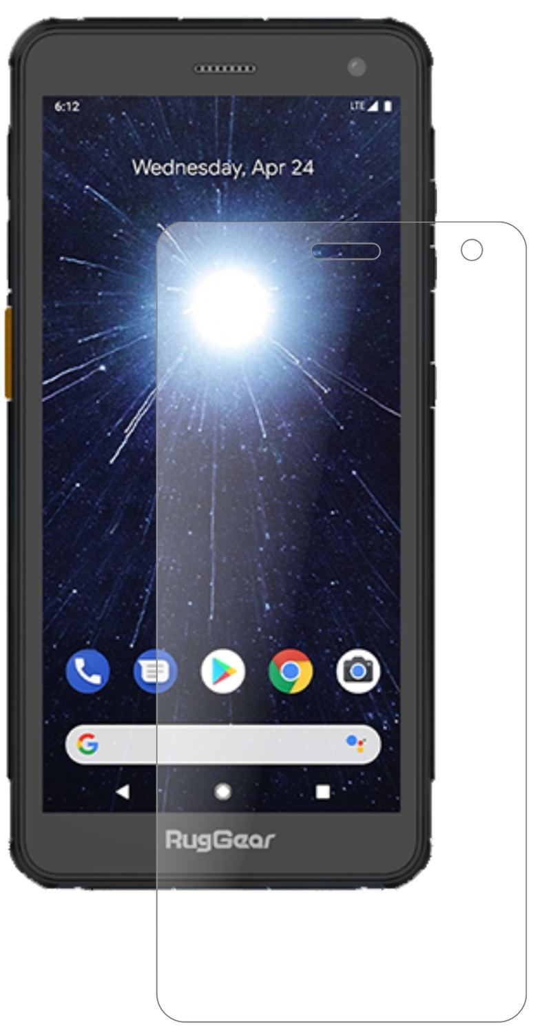 Screen Protector for I RugGear RG655 I matte I Flexible Glass I 9H I dipos