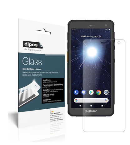 Screen Protector for I RugGear RG655 I matte I Flexible Glass I 9H I dipos