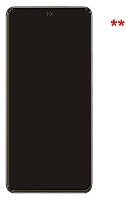 5x Schutzfolie klar für Vivo iQOO Z5 Display-Schutzfolie