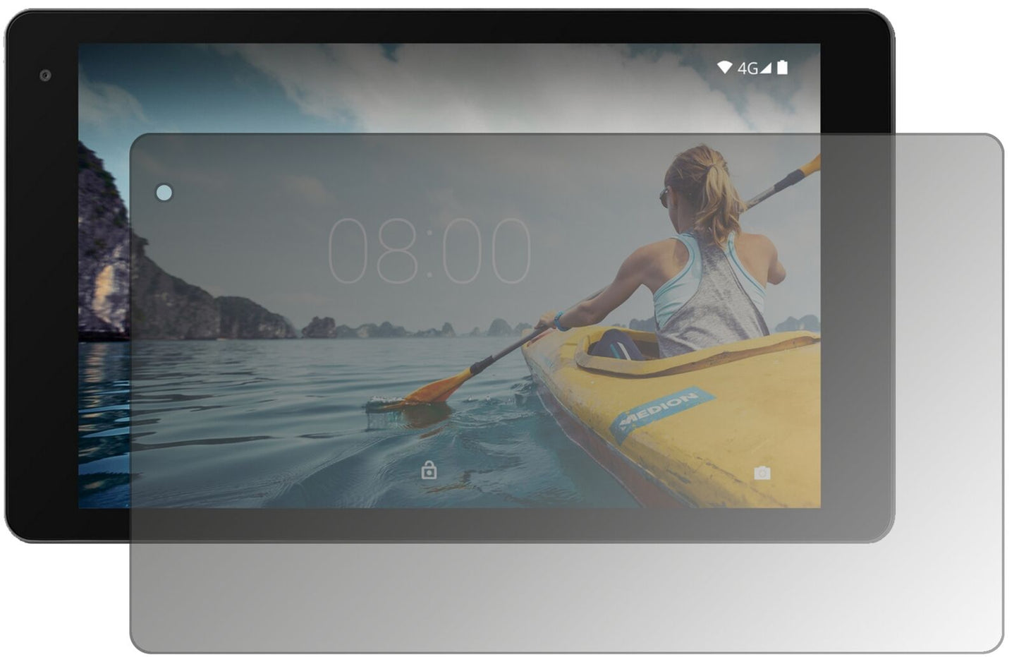 Screen Protector for Medion Lifetab P10610 Privacy Filter 4-Way Protection dipos