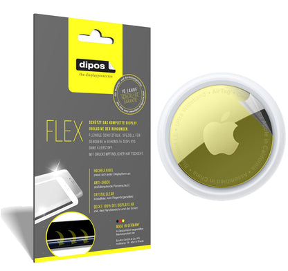 2x Screen Protector for Apple AirTag (2021) Protective Film covers 100% dipos