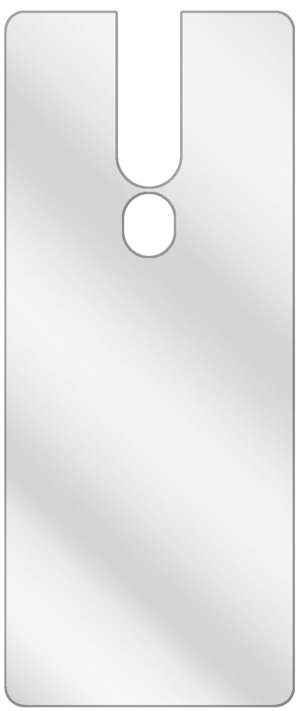 dipos Displayschutz für Oppo F11 Rückseite, transparente Oberfläche, geringe Dicke und perfekte Passform