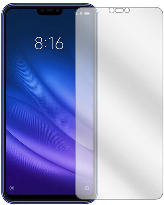Klare Displayschutzfolie von dipos passend für Xiaomi Mi 8 Lite, präziser Zuschnitt und blasenfrei montiert