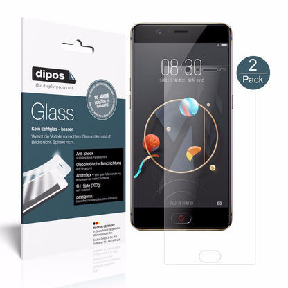 1x 9H Schutzfolie matt für ZTE Nubia M2 Lite Panzerfolie