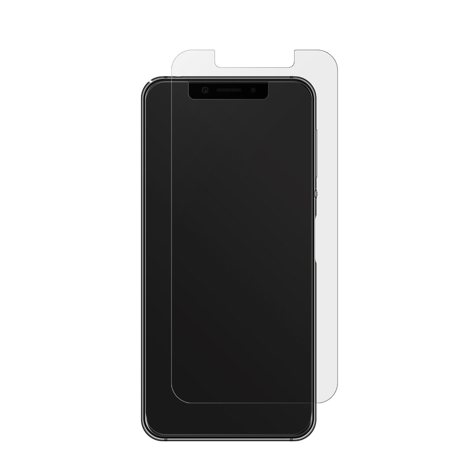 GlofishG Pad U mit aufgebrachter dipos Displayschutzfolie, die lästige Fingerabdrücke minimiert