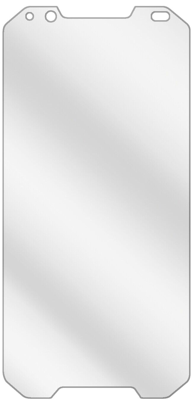 dipos Displayschutz für AGM X2, transparente Oberfläche, geringe Dicke und perfekte Passform