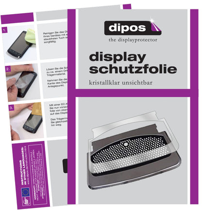 1x Schutzfolie klar für SAECO Xelsis 7680 Tropfblech Display-Schutzfolie