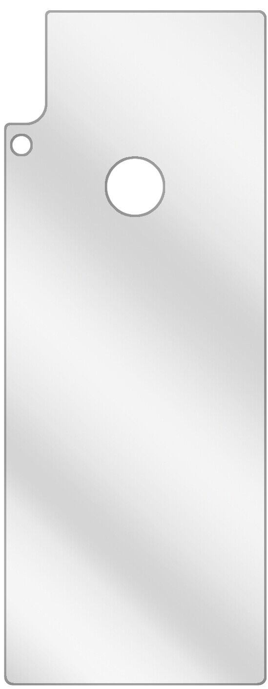dipos Displayschutz für Huawei P Smart Z (2019) Rückseite, transparente Oberfläche, geringe Dicke und perfekte Passform