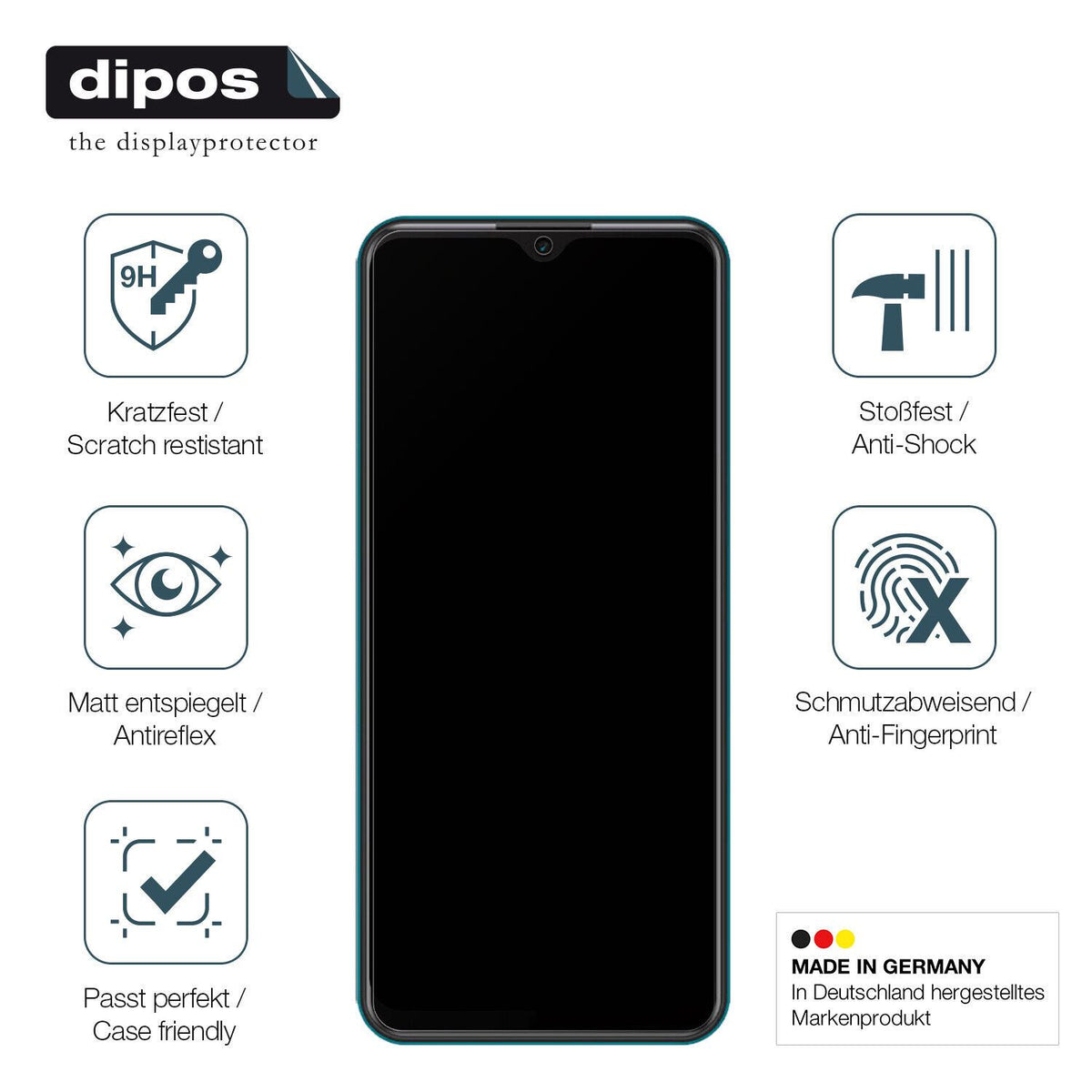 Screen Protector for Symphony Z35 matte Flexible Glass 9H dipos