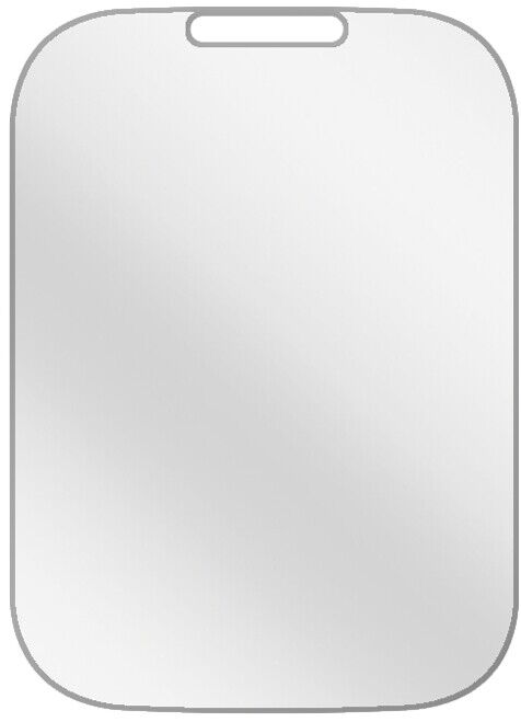 dipos Displayschutz für DENVER WAS-18110M, transparente Oberfläche, geringe Dicke und perfekte Passform