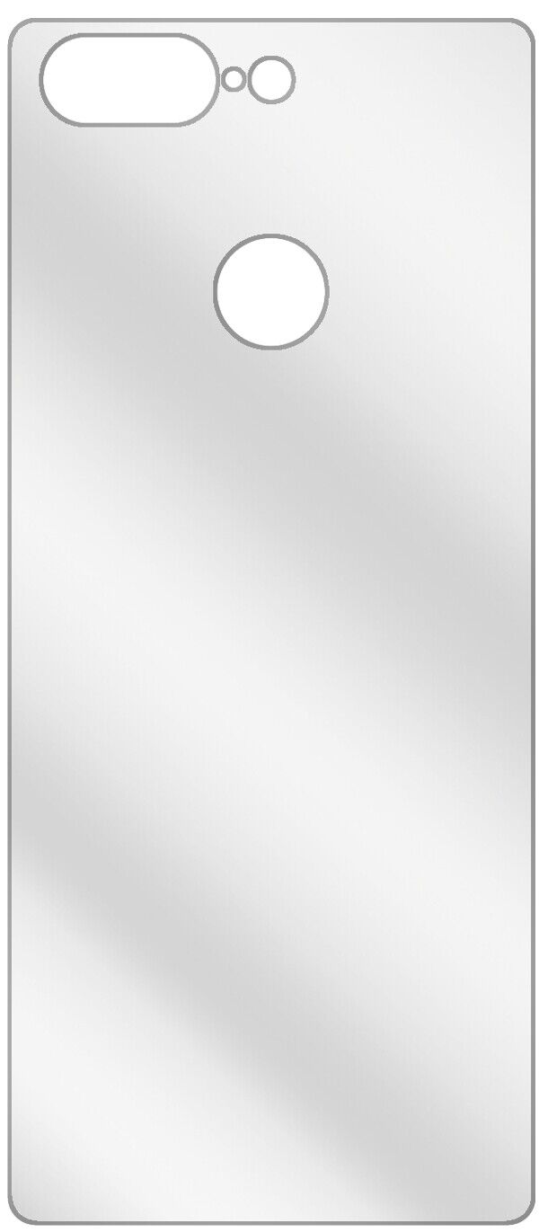 dipos Displayschutz für Lenovo K9 Rückseite, transparente Oberfläche, geringe Dicke und perfekte Passform
