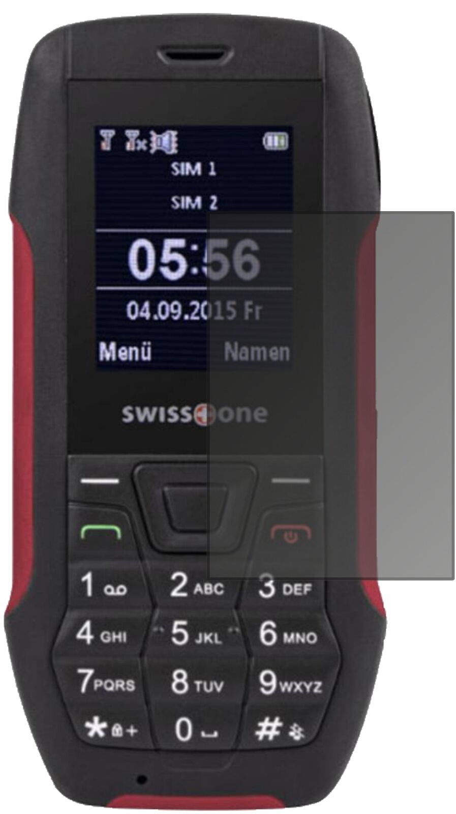 Blickschutzfolie für Swisstone SX 567 matt Schutzfolie Privacy