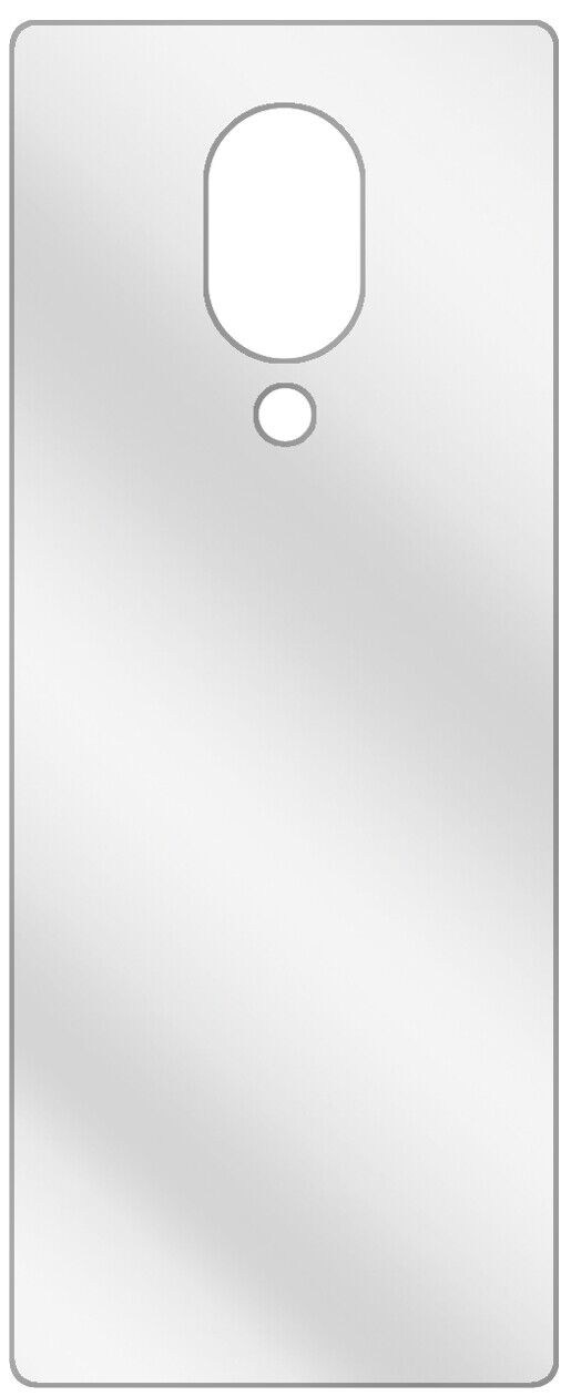 dipos Displayschutz für Lenovo Z5 Pro GT Rückseite, transparente Oberfläche, geringe Dicke und perfekte Passform