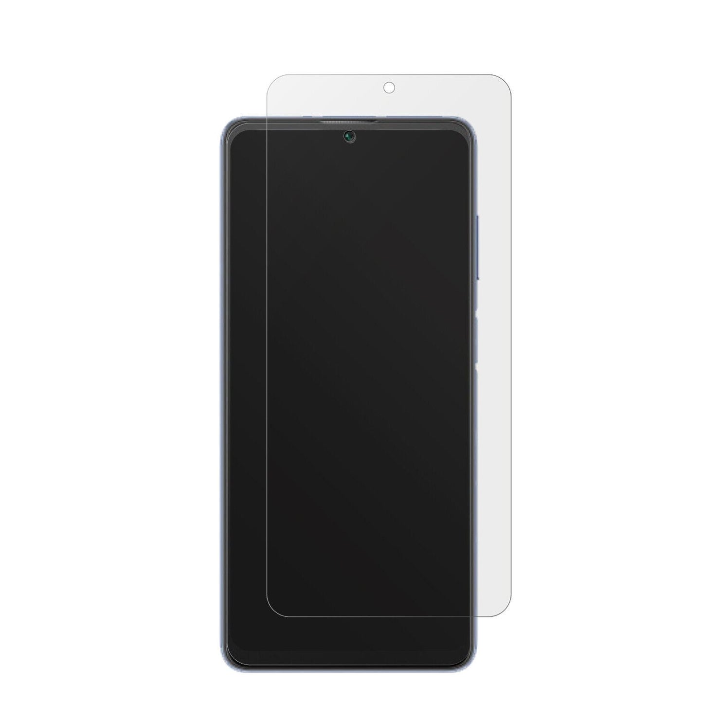 BlackviewA53 Pro mit aufgebrachter dipos Displayschutzfolie, die lästige Fingerabdrücke minimiert