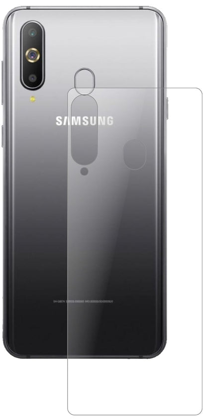 1x 9H Schutzfolie matt für Samsung Galaxy A60 Rückseite Panzerfolie