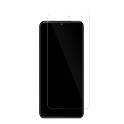 VivoT1 Pro 5G mit aufgebrachter dipos Displayschutzfolie, glasklare Darstellung ohne Einschränkungen