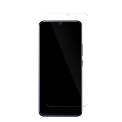 VivoV20 mit aufgebrachter dipos Displayschutzfolie, glasklare Darstellung ohne Einschränkungen