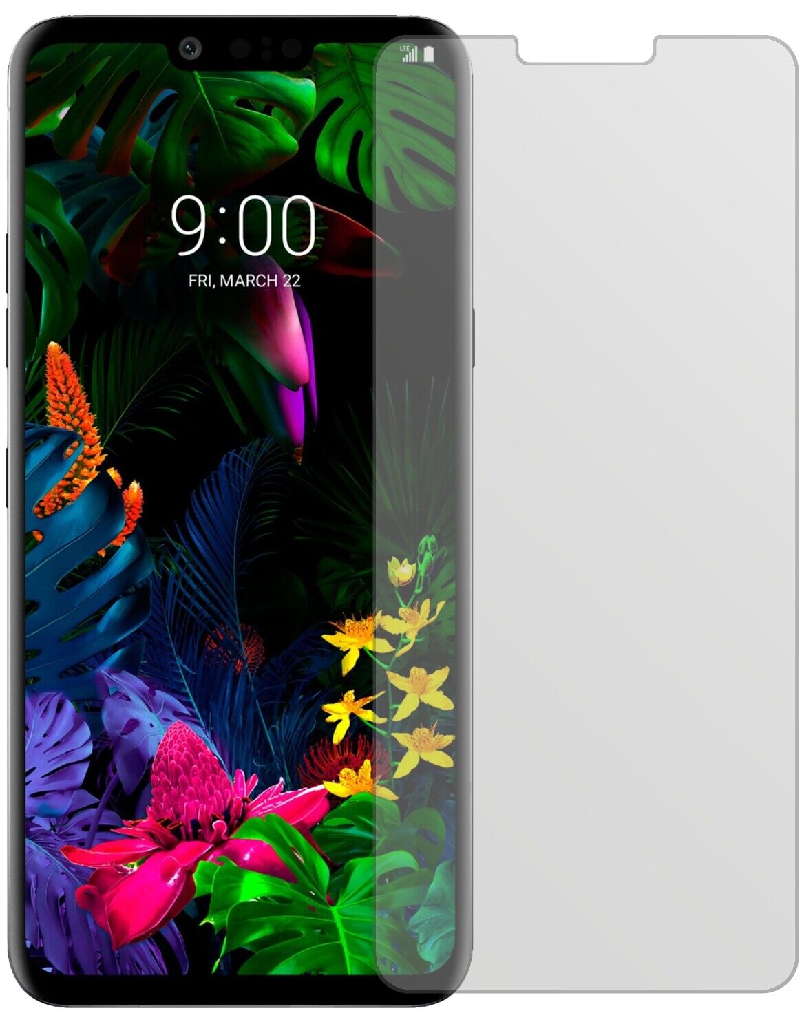 5x Screen Protector for LG G8 ThinQ Protection Matte I Anti Glare I dipos