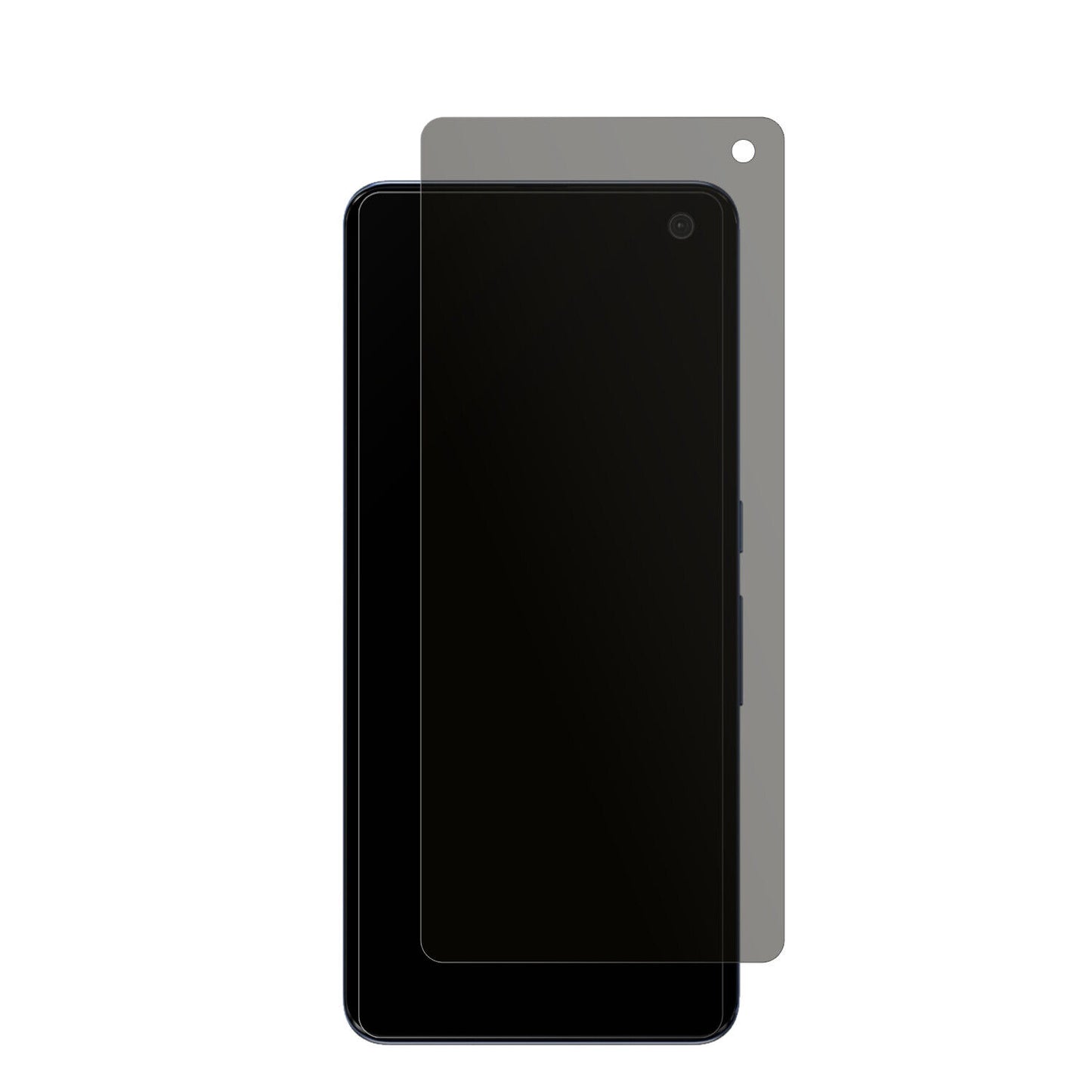 Blickschutzfolie für Fujitsu Arrows 5G F-51A matt Schutzfolie Privacy