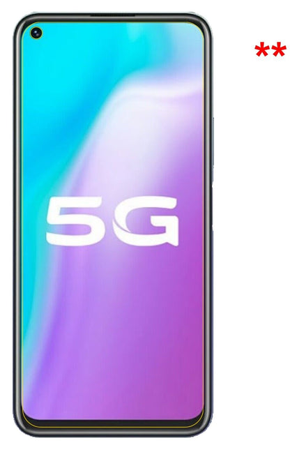 5x Schutzfolie klar für Vivo Y51s Display-Schutzfolie