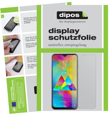 1x Schutzfolie matt für Samsung Galaxy M20 Display-Schutzfolie
