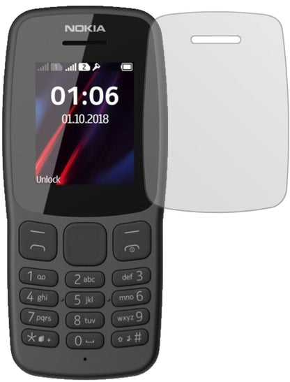 1x Schutzfolie matt für Nokia 106 (2018) Display-Schutzfolie