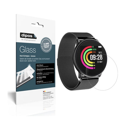 Screen Protector for I Umidigi Uwatch I matte I Flexible Glass I 9H I dipos