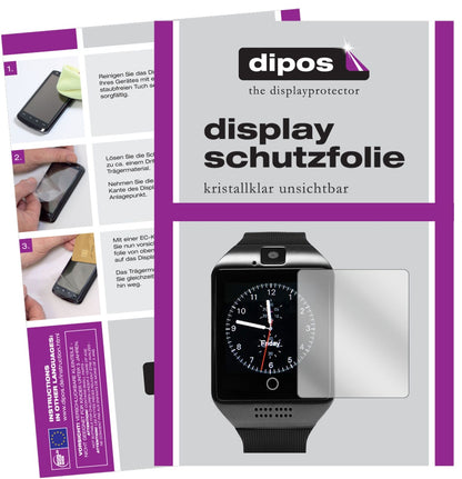 1x Schutzfolie klar für Tagobee TB02 Smartwatch Display-Schutzfolie