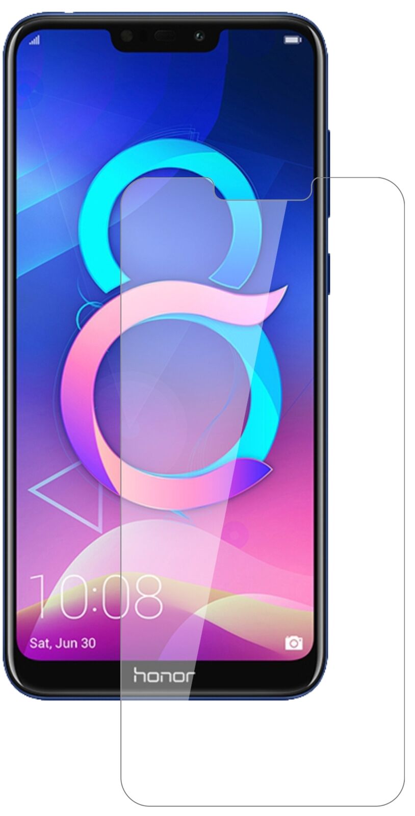 Screen Protector for I Honor 8C I Flexible Glass I Film I 9H I Cover I dipos