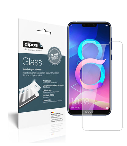Screen Protector for I Honor 8C I Flexible Glass I Film I 9H I Cover I dipos