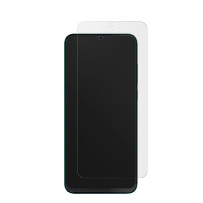 MicromaxIn 2b mit aufgebrachter dipos Displayschutzfolie, die lästige Fingerabdrücke minimiert