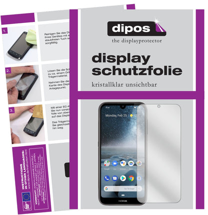 1x Schutzfolie klar für Nokia 46057 Display-Schutzfolie