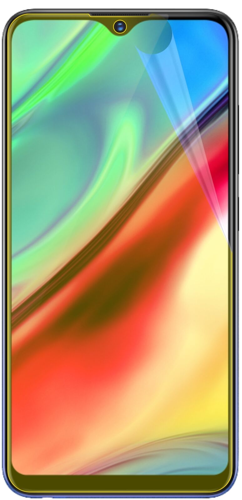 dipos Displayschutz für Vivo Y91i, transparente Oberfläche, geringe Dicke und perfekte Passform