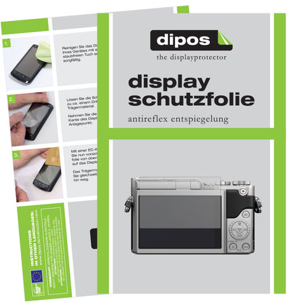 5x Schutzfolie matt für Panasonic Lumix DC-GX880 Display-Schutzfolie