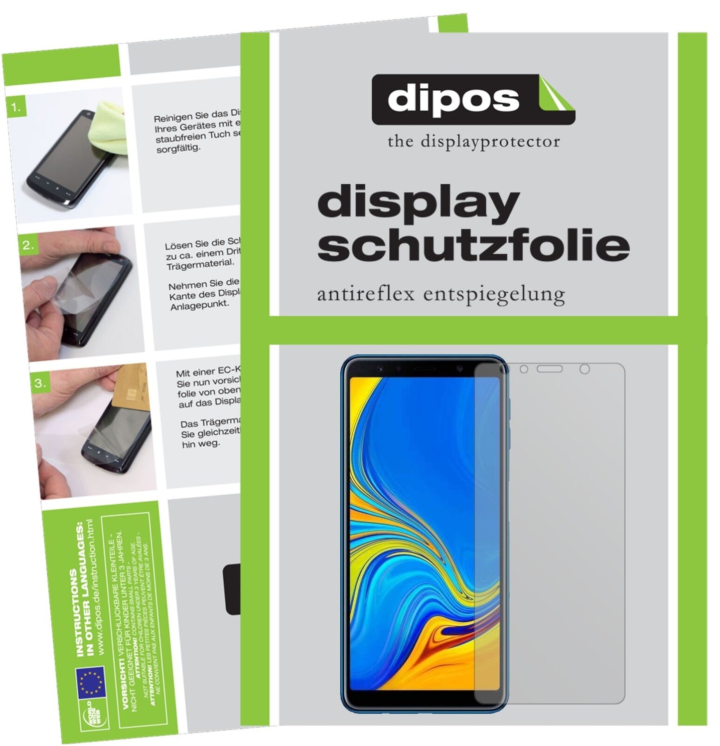 1x Schutzfolie matt für Samsung J4 Core (2018) Display-Schutzfolie