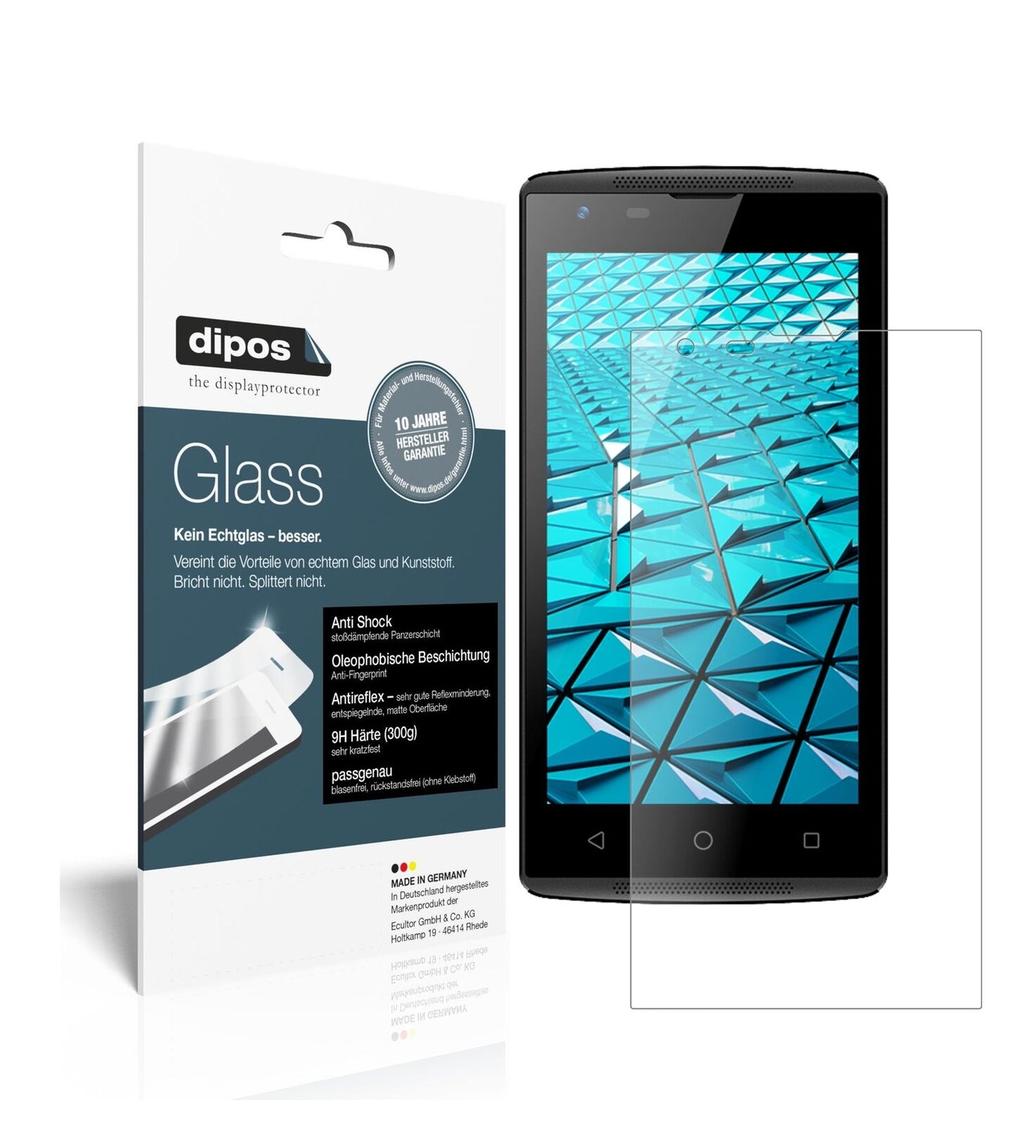 Screen Protector for I Haier Alpha A1 I matte I Flexible Glass I 9H I dipos
