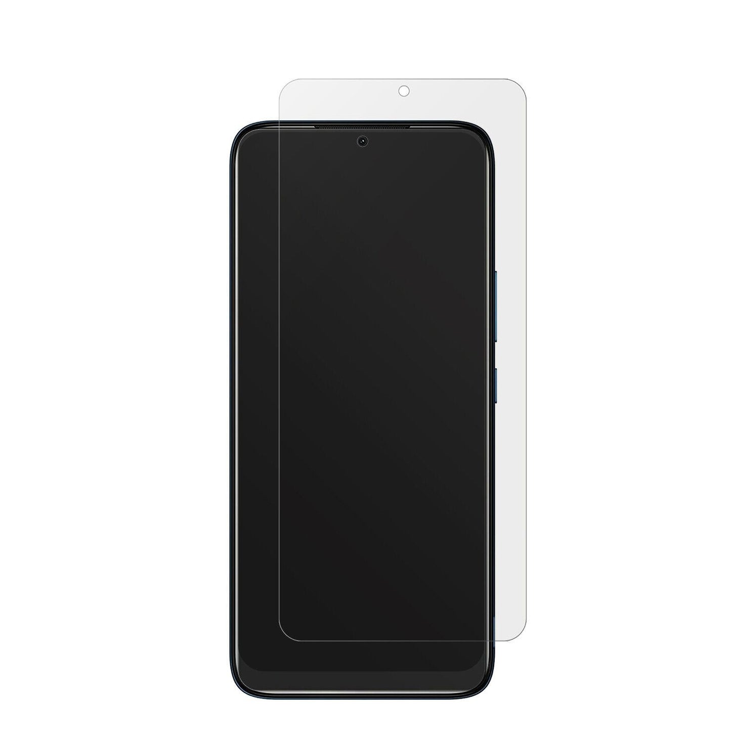 NokiaC12 mit aufgebrachter dipos Displayschutzfolie, die lästige Fingerabdrücke minimiert