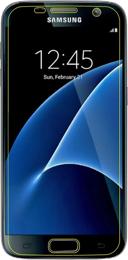6x Schutzfolie matt für Galaxy S7 Samsung Display-Schutzfolie