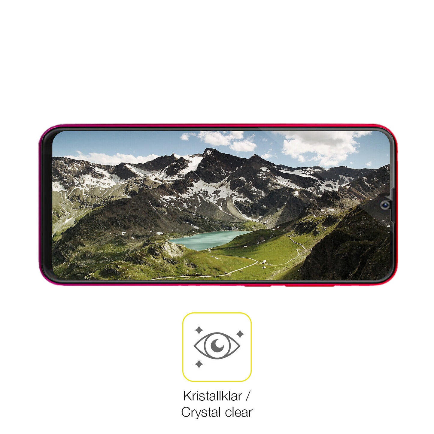 1x 3D Full Cover Schutzfolie für Walton Primo N5