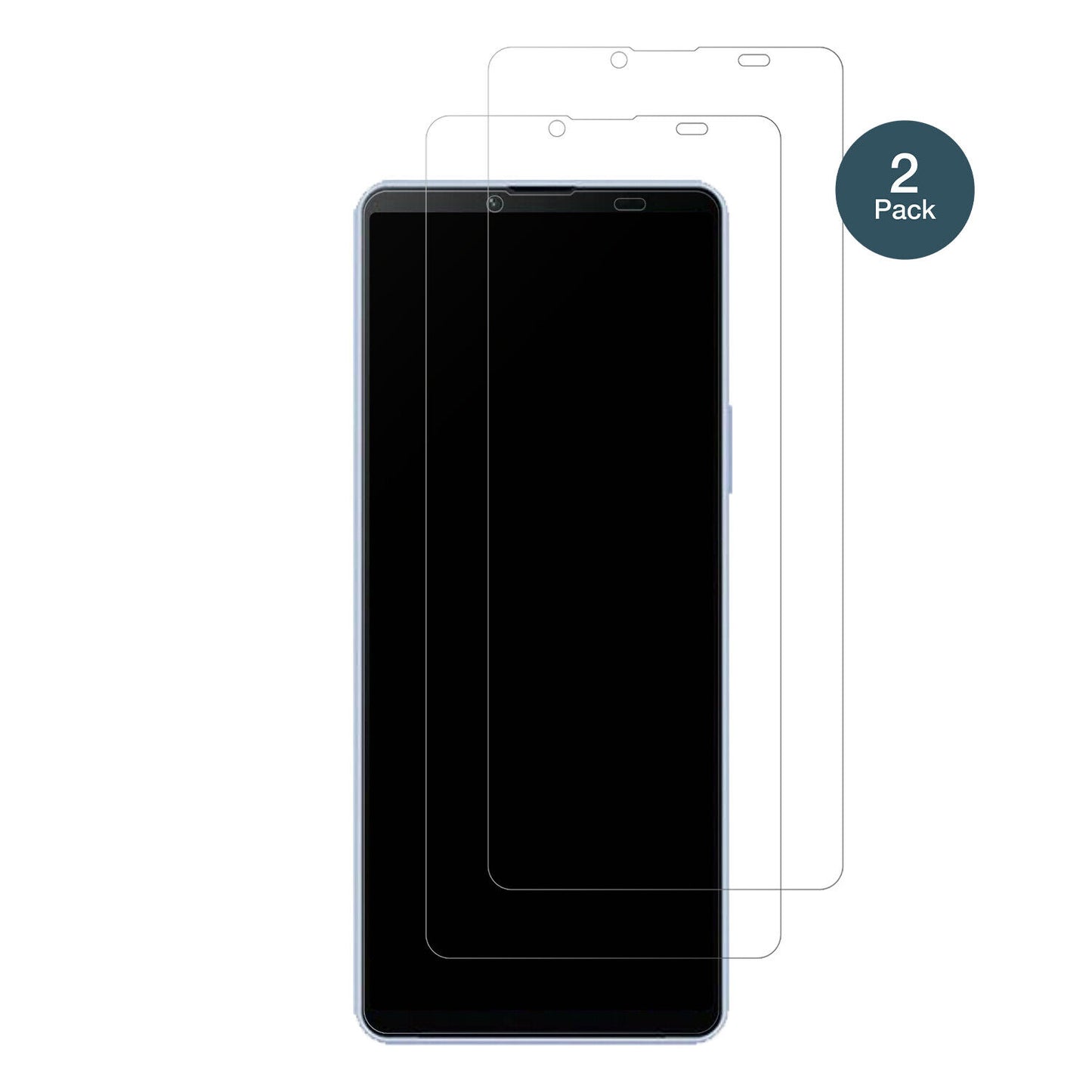 1x 9H Schutzfolie matt für Sony Xperia 10 V Panzerfolie