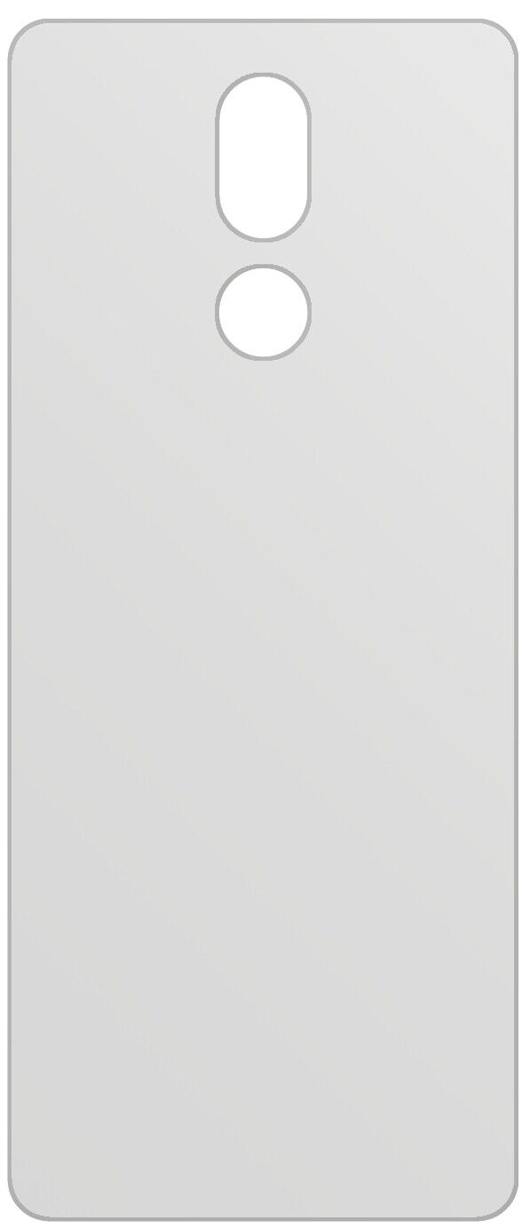 1x Schutzfolie matt für Nokia 3.2 Rückseite Display-Schutzfolie