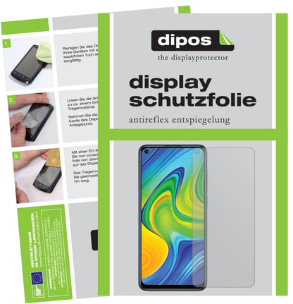 5x Schutzfolie matt für Xiaomi Redmi Note 9 Display-Schutzfolie