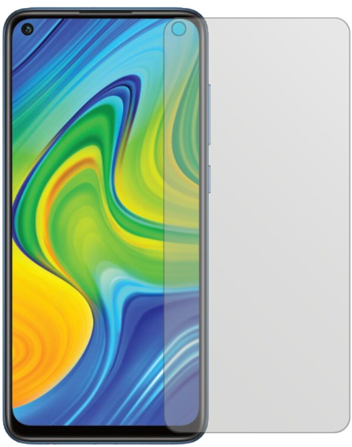 5x Schutzfolie matt für Xiaomi Redmi Note 9 Display-Schutzfolie
