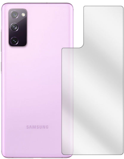 1x Schutzfolie klar für Samsung Galaxy S20 FE 5G Rückseite Display-Schutzfolie