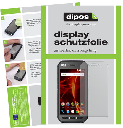 1x Schutzfolie matt für CAT S48c Display-Schutzfolie