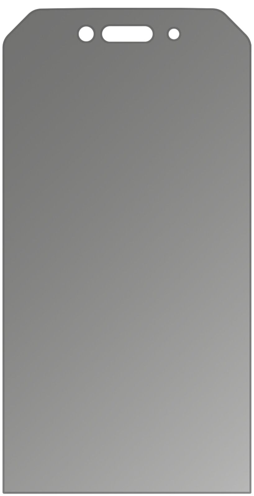 Blickschutzfolie für CAT S48c matt Schutzfolie Privacy