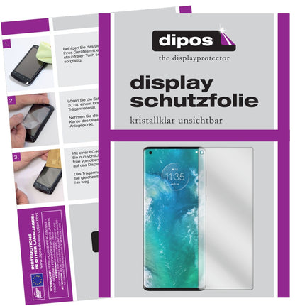 1x Schutzfolie klar für Motorola Edge Plus Display-Schutzfolie