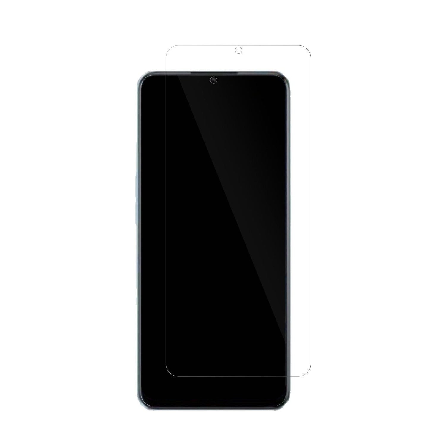 OPPOA58x mit aufgebrachter dipos Displayschutzfolie, glasklare Darstellung ohne Einschränkungen