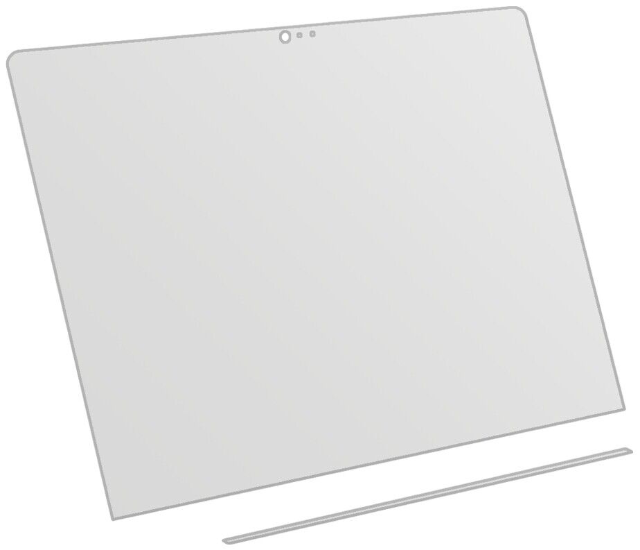 1x Schutzfolie matt für Apple MacBook Pro 15 Zoll (2019) Touchbar Display-Schutzfolie