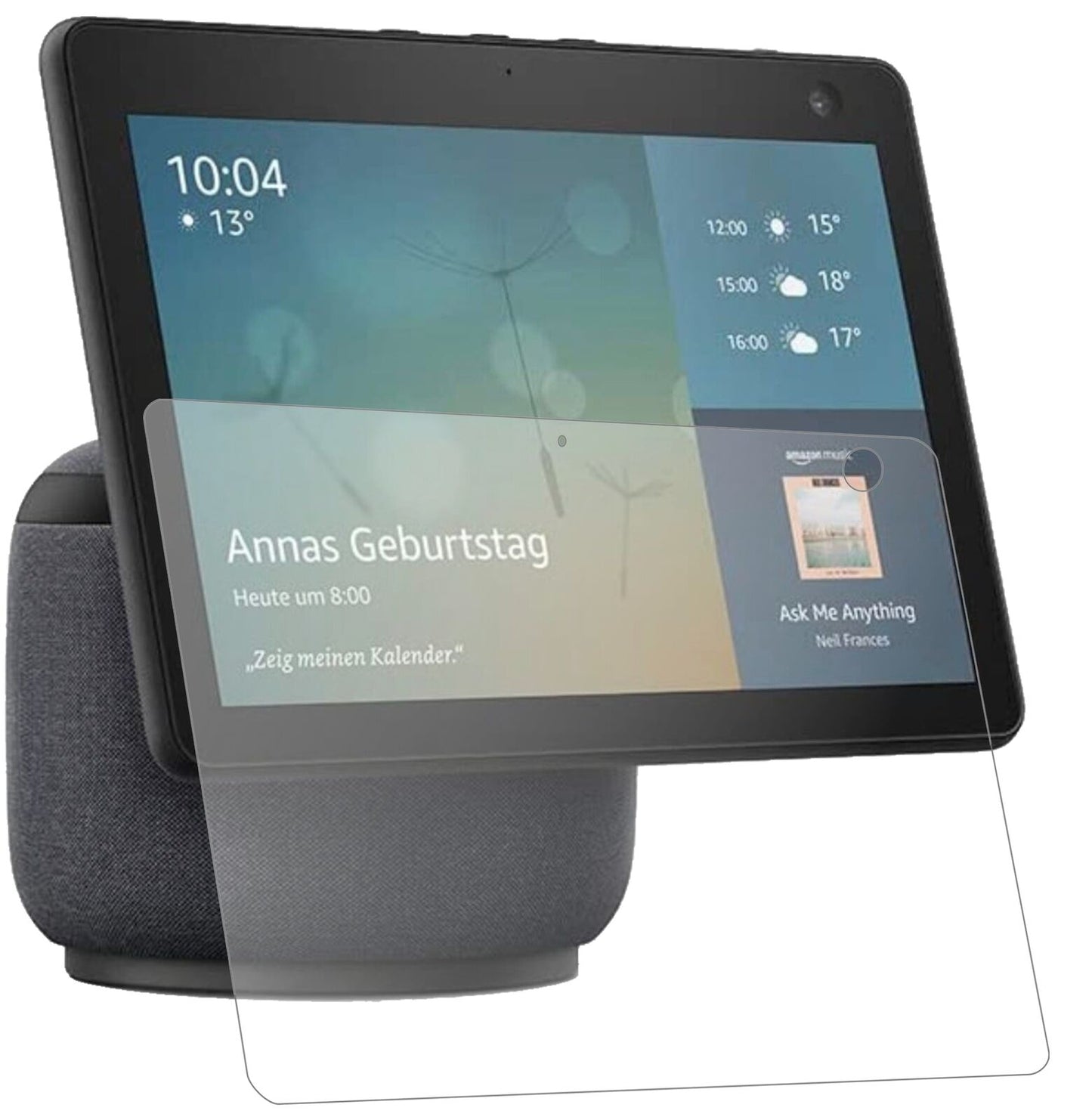 Screen Protector for Amazon Echo Show 10 (3. Generation) matte Flexible Glass 9H